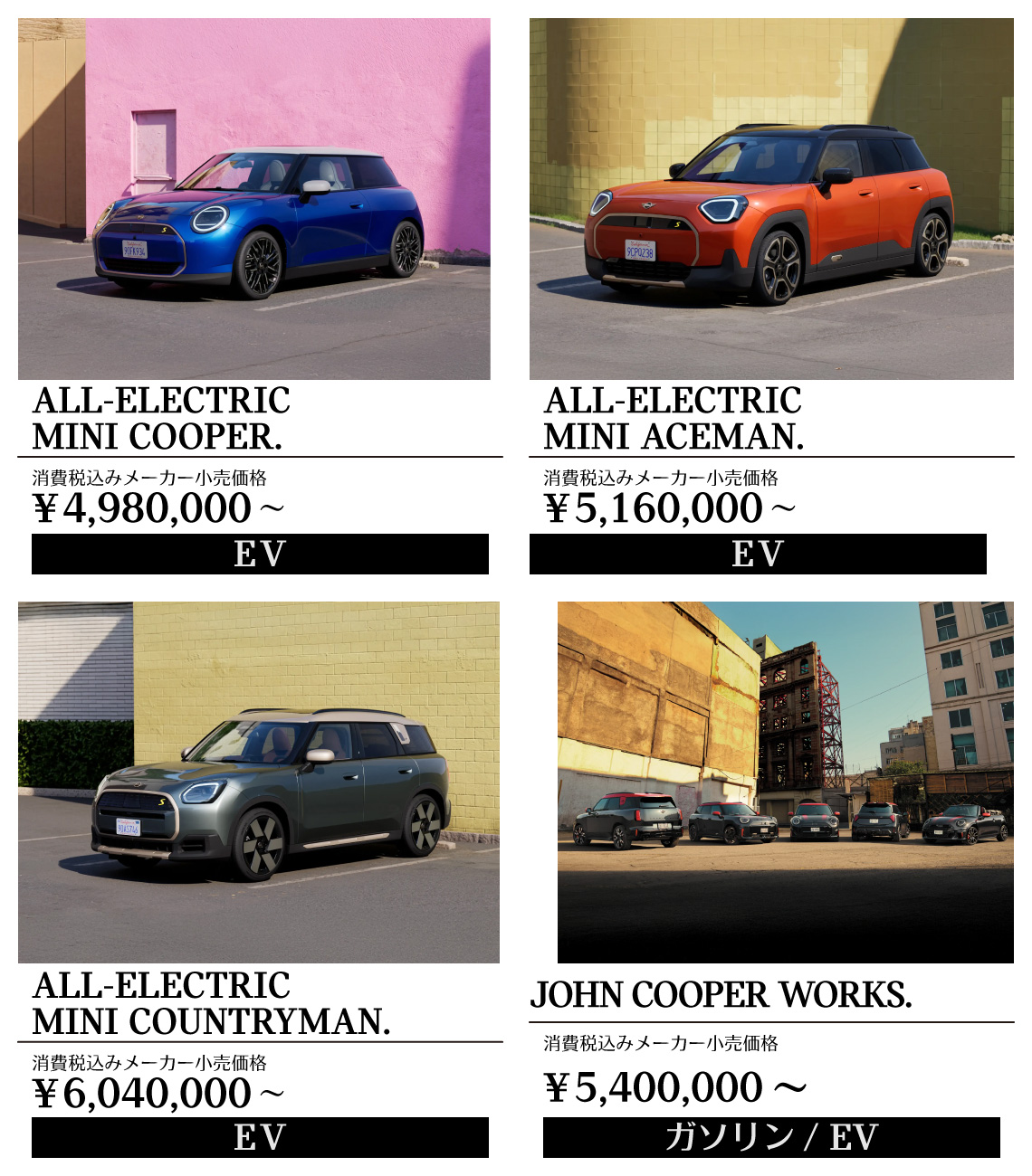 理想のMINIが きっと見つかる | MINI 中川 / MINI NEXT 中川